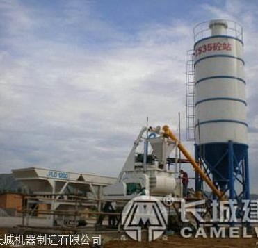 河南長城建機60工程混凝土攪拌站價格