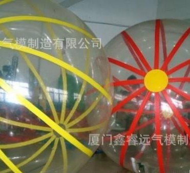 水上步行球 水上游樂產品 水上競技設備 電視臺沖關設備
