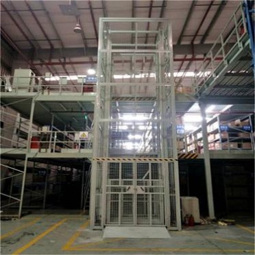 鹽城市升降貨梯 液壓貨梯雜物電梯固定升降提升機導軌鏈條式升降貨梯