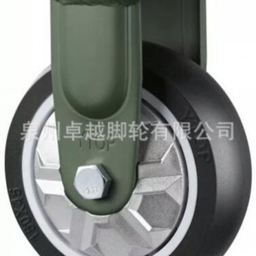 21AH理想重型黑色 聚氨酯 輪系列 5寸工業腳輪萬向腳輪