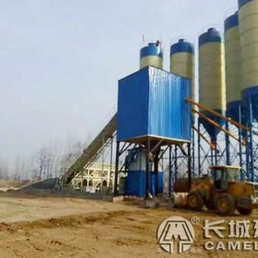 水泥混凝土攪拌站設備hzs90型實際生產能力